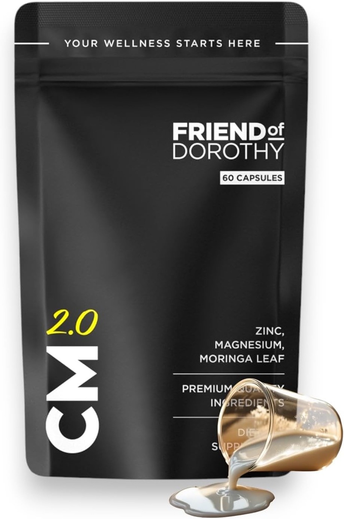 CM 2.0 Supplément de volume de sperme - Pochette santé et fertilité - 60 capsules - 1 mois