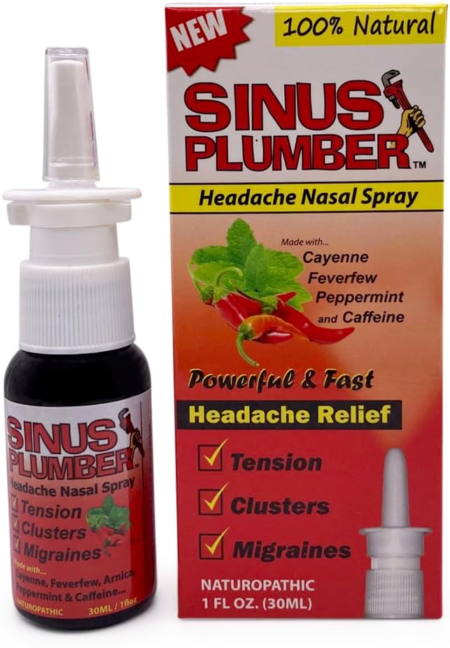 Sinus Plumber Headache Nasal Spray – Formula di mal di testa