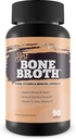 Beste Knochen Broth Kapseln - Knochen Gesundheit & Immunität Ergänzung - Knochen Broth Pulver Alternative Kapseln - Knochen Gesundheit Ergänzungen Frauen über 50 & Knochen Gesundheit Ergänzungen für Männer - Vitamin D Knochen Gesundheit