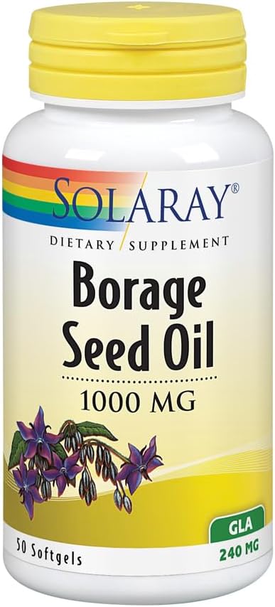 Solaire Graines d'huile de fourrage, Softgel (Btl-Plastique) 240mg 50ct