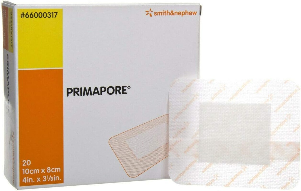 Robe Primapore 4 x 3.125 po/boîte de 20