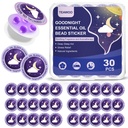 Schlaf-Patches für Erwachsene und Kinder, Goodnight Sleep Oil Bead Schlafhilfe-Patches (30 PCS, Servieren bis zu 120 Nächte), Upgrade Sweet Dream Formula mit 100% natürlichen Pflanzenbestandteilen