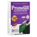 Prunelax Ciruelax Maximum Relief Laxative Tablets mit natürlichem Senna für kirchliche Verstopfung, Senna Extract, Vegan & Glutenfrei, Sanfte Übernachtentlastung - 24ct