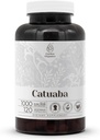 Catuaba 120 capsule | Integratori dietetici di alta potenza | Realizzati con capsule vegetali e Catuaba (Trichilia catigua, Erythroxylum vacciniifolium) Barca essiccata (120 conte)