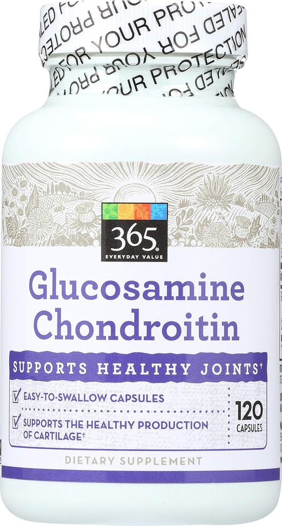 365 von Whole Foods Market, Glucosamine Chondroitin, 120 Count