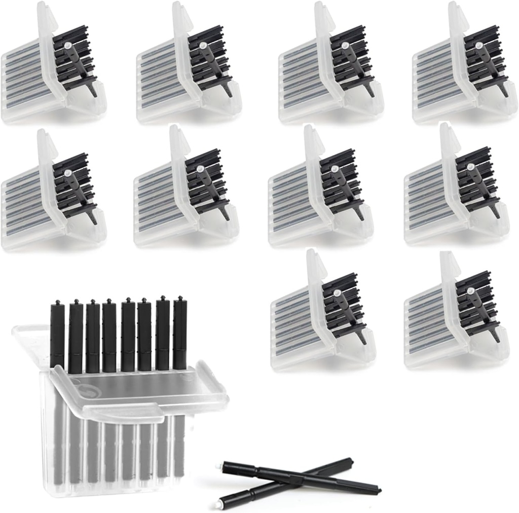 (80 Stück) Cerustop Wax Guard Filter für Hörgeräte Zubehör für Phonak, Hörgerät Wax Filter Resound, Widex und Unitron, Hörgeräte Ersatzteil Reinigungsset Zubehör Tool(10 Packungen)