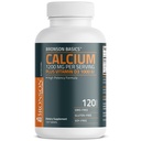 Bronson Calcium 1200mg Per Serving Plus Vitamina D3 1000 IU Formula ad alta potenza, Non OGM, 120 compresse
