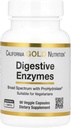 California Gold Nutrition Enzymes digestifs, Large Spectre, Convient aux végétariens, 90 Capsules de Véggie