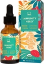 Ned Immunity HeroTM - Supplément de soutien à base de plantes pour adultes - Immune Booster avec Echinacea et Astralagus