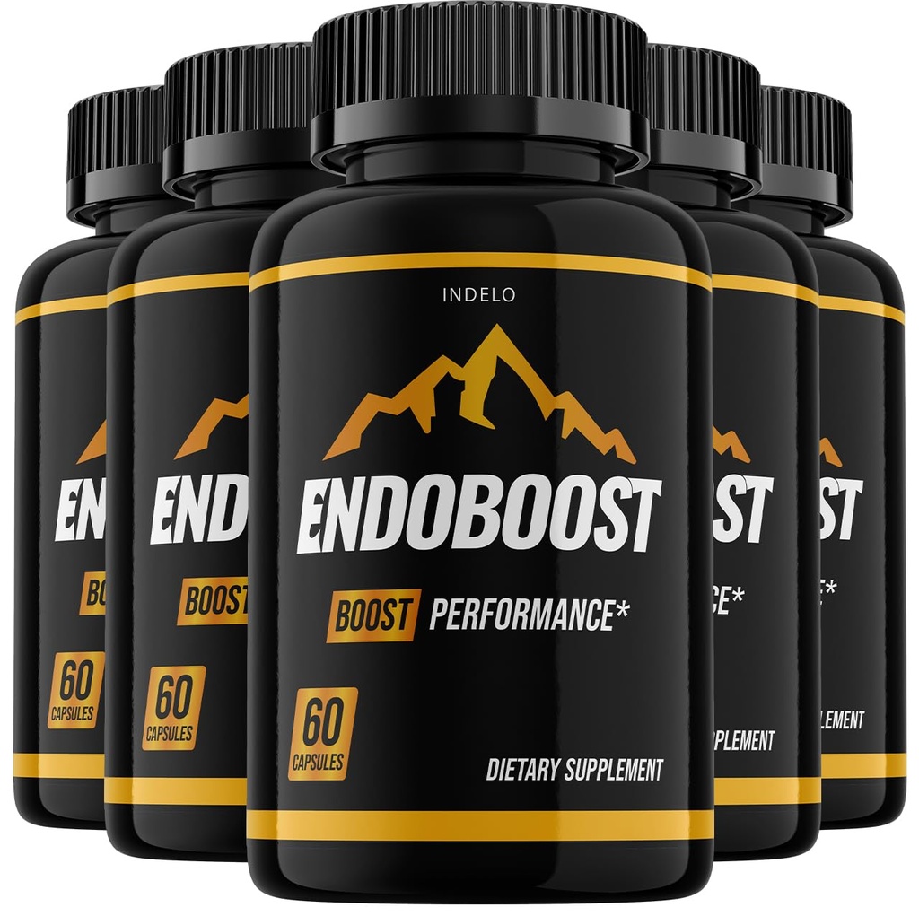Endoboost für Männer, Endo Boost Advanced Performance Supplements, Endoboost Performance, Endobost Bewertungen (5 Pack - 300 Kapseln)