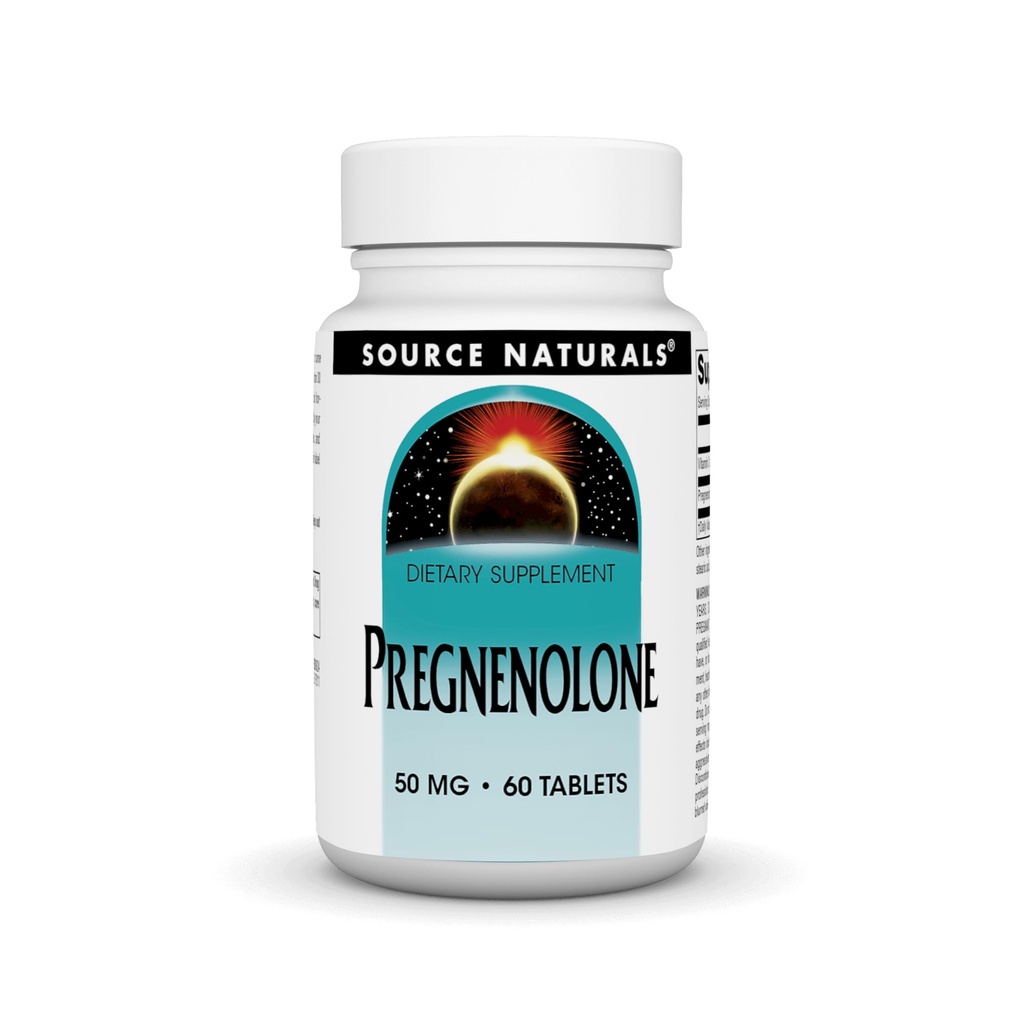 Sorgente Naturals Pregnenolone* 50mg - 60 compresse