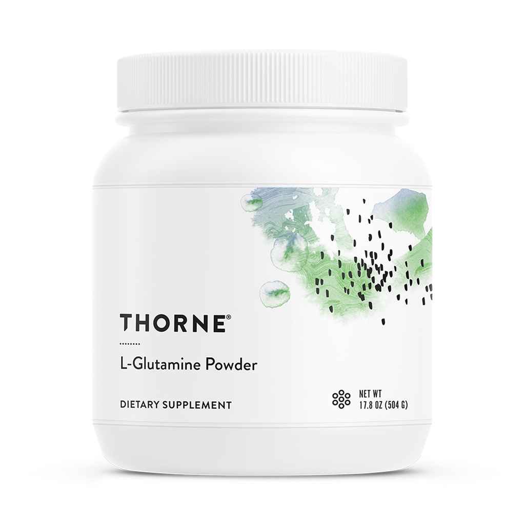 THORNE - Poudre de L-glutamine - Poudre de glutamine pour la santé des GI et la fonction immunitaire* - 17,8 Oz