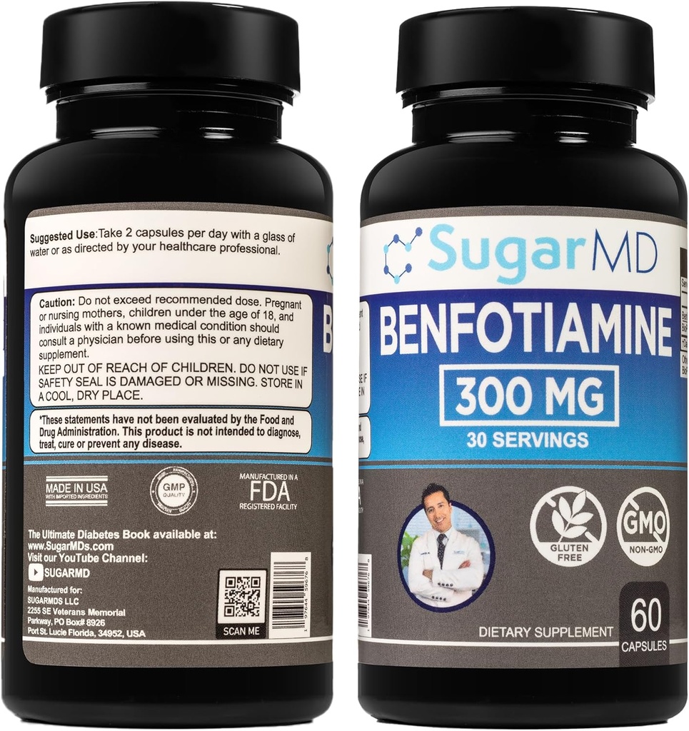 ZuckerMD Benfotiamin 300 MG