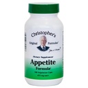 Christopher's Original Formulas Appetite Formula - 100 Kapseln, natürliche Kräutermischung für Appetit und Verdauungswaage
