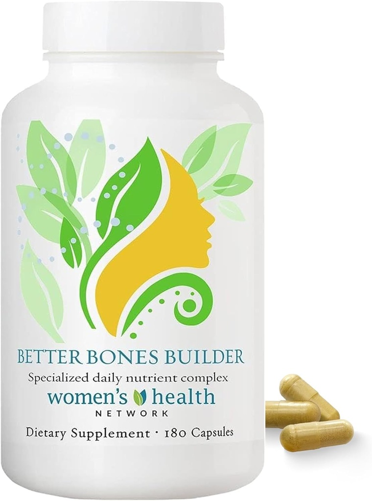 Better Bones Builder - 32-in-1 Calcium Supplementi per le donne, 300mg Calcium con vitamina A, C, D3, K e 300mg Magnesio, Zinc Selenium & Trace Minerals for Bone Strength - 180 Count (30 Days Supply)
