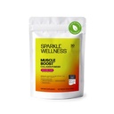 Sparkle Wellness BODYBALANCE Bioactive Collagen Peptides | Collagen Powder Supplement with Hydrolyzed Collagen Peptides & Buffered Vitamin C | Muscle Boost (Mixed Berry) [30-Serves]