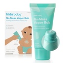 Frida Baby No-Mess Vapor Rub, Baby Vapor Rub für Chest, Neck, Back + Fuß, Non-Medicated, Petroleum-Free, Hands-Free Applicator Tube, Non-Staining, Beruhigende Eucalyptus & Lavender für Schlaf