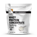 Es ist Just! - 100% Whey Protein Konzentrat, Made in USA, rBGH/RBST Hormone Free, Premium WPC-80, keine zusätzlichen Geschmacksrichtungen oder künstliche Süßungsmittel (3 Pfund, entflammt)