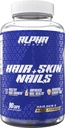 Alpha fornisce capelli, pelle e unghie supplemento per le donne - Vibrante HSN Salute e resistenza con biotina, collagene e vitamine per sostenere la crescita dei capelli, spessore e la radiazione della pelle - 90 capsule