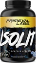 Primeval Labs ISOLIT - Polvere di proteine del siero, Isolato di siero 100%, 25g di proteine, BCAA, assorbimento rapido, facile digestione (latte di cioccolato, 2lb)