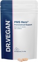 DR.VEGAN PMS Hero, PMS Support Supplemento per le donne e Bloating Relief Formula con Shatavari, Dong Quai, Dandelion Root e KSM-66 Ashwagandha, 60 Integratori