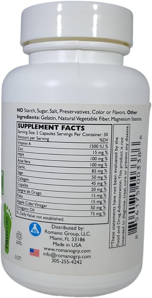Dr Robaina Vitamines (Complexe de soutien naturel)