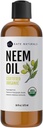 Kate Naturals Neem olio per spruzzo vegetale. Concentrato di Neem 100% puramente freddo con Azadirachtin (16oz, Sicuro per gli animali domestici, cani)