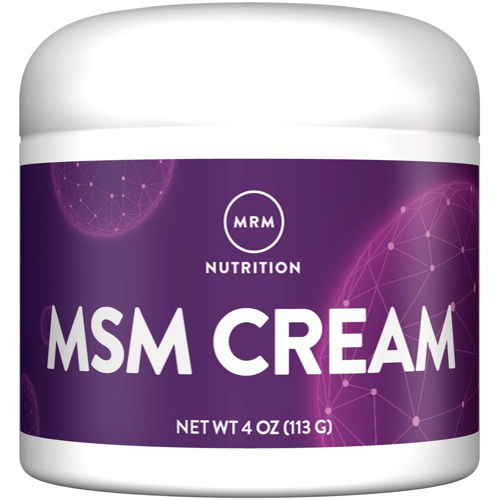 Crème MRM MSM avec vitamine A & D -- 4 Oz.