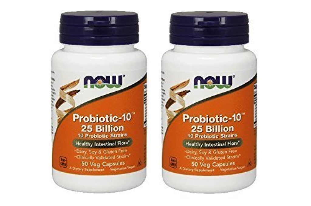 Ora Probiotic-10 25 miliardi, 50 conte (Pacchetto di 2)