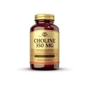 Solgar Choline 350 mg - 100 Gemüsekapseln, Paket von 2 - Non-GMO, Vegan, Kosher - 200 Gesamt Servierungen