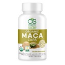 Lato organico | Capsule Maca | Certificato USDA Organico, Non OGM, Vegan | 60 capsule per l'energia | Equilibrio dell'ormone e Vitalità | Integratore naturale