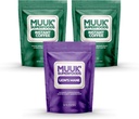 MUUK' SUPERFOODS | Mushroom Coffee Starter Kit Bundle | Organic Lion's Mane & Organic Instant Coffee | 60 Serve