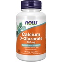 NOW Integratori alimentari, Calcium D-Glucarate 500 mg, supporto di disintossicazione*, 90 capsule di veg