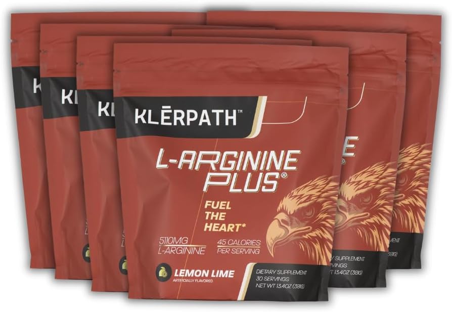 Lemon Lime 6 Pack - Blutdruck, Cholesterol Formel, Herzgesundheitsergänzung, 13.4 OZ (380g)