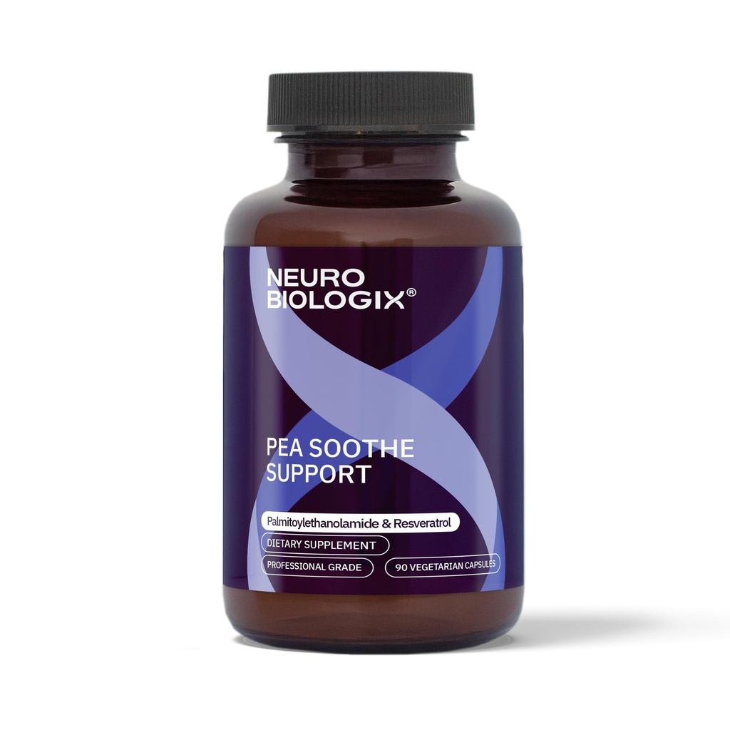 PEA Soothe Support Natural Relief Formula - PEA Supplement Mit PEA & Resveratrol Nerve Function & Reduce Sensitivity unterstützen - Fördert Erholung, Psychische Klarheit, Energie & Alltag Balance