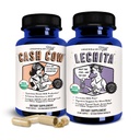 Legendairy Milk Cash Cow + Lechita - Schnürung Ergänzung zur Versorgung und Verbesserung des Milchflusses - Hergestellt mit Moringa, Alfalfa, Fennel, Anise, und Ziegen Rue