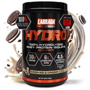 Labrada Hydro 100% reines hydrolysiertes Whey Protein Isolate Pulver, Lactosefrei, 6g BCAA’s, 4.5g Glutamin, Schnellstes Digesting Whey Verfügbar, Instant Mixing, Delicious Taste 20 Servings (Cookies & Cream)