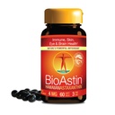 Nutrex Hawaii BioAstin Hawaiian Astaxanthin - 4mg, 60 Softgels - Farm-Direct Premium Antioxidans Ergänzung zur Unterstützung von Augen-, Haut-, Gelenk- und Immunsystem Gesundheit - Non-GMO & Gluten-Free