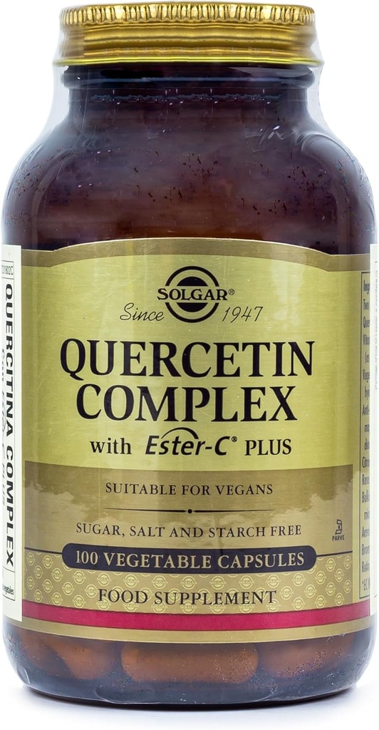 Solgar, Complesso Quercitin con Ester C, 50 Conte