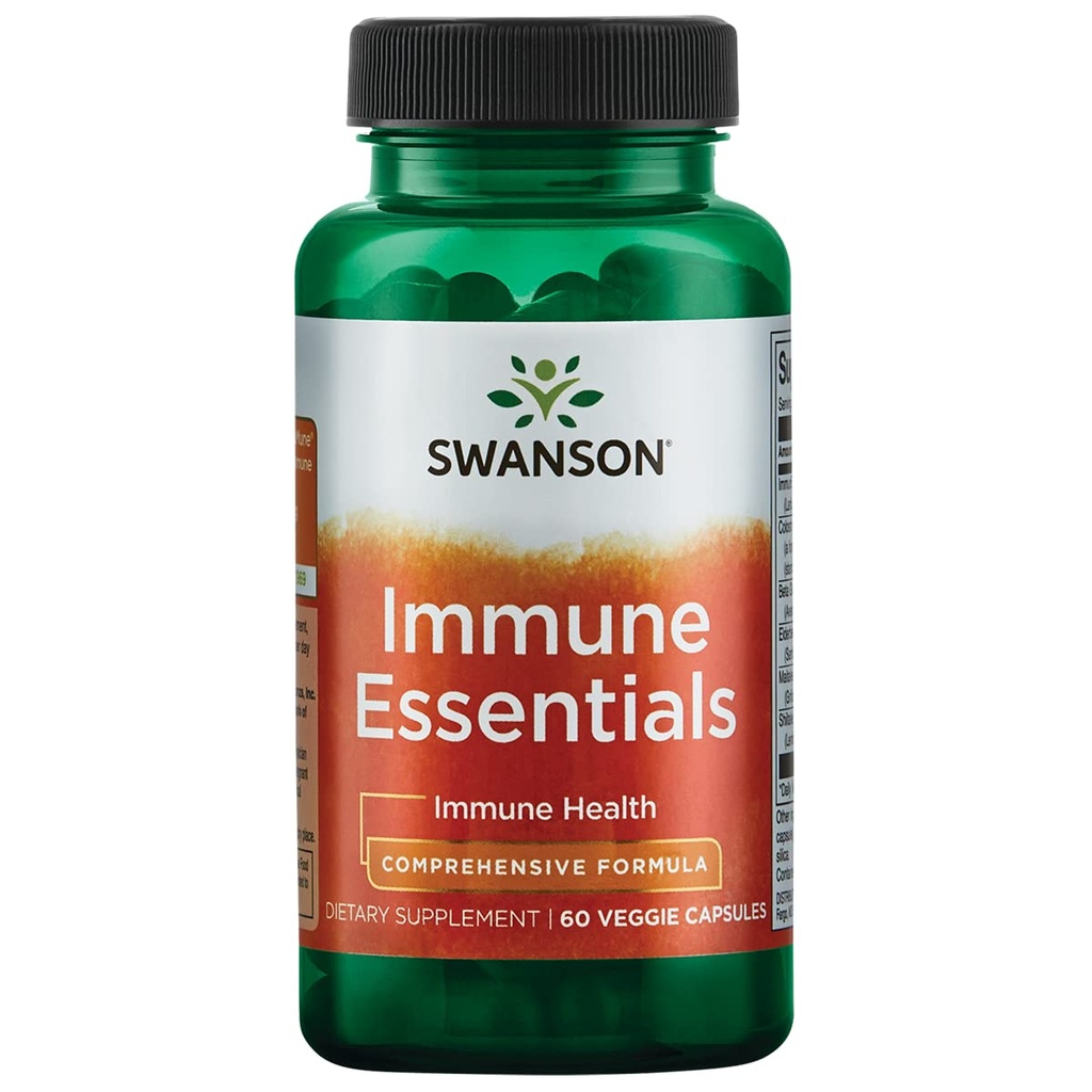 Swanson COND Imune Essentials 60 Veg CAPS