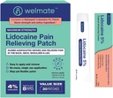 WELMATE Ultimate Pain Relief Duo: 4% lidocaina Numbing Patch (30 Ct) & 5% crema lidocaina (2 Oz) | Kit analgesico massimo resistenza
