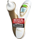 iProvèn Pro Serie | Ear Thermometer mit Non-Touch Stirn Funktion | Überlegene Genauigkeit für Erwachsene, Kinder, Babys | Premium Digital Thermometer für Erwachsene und alle Altersgruppen