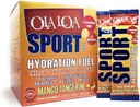 Ola Loa Sport Mango Tangerine All-Natural Hydrating Sports Drink Mix - Energia, Aminoacidi, Elettroliti, Vitamina C, Vitamina B, Gluten Free, Vegan - Bere le vitamine - 30 Pacchetti (7.4oz)