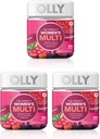 Olly Perfect Women's Multivitamin Gummy Supplement, mit Biotin & Folsäure, Blissful Berry, 90 count (45 Day Supply), 3 Pack