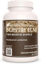 Nutrizione di Remedy Slippery Elm Bark | 1.000 mg, 60 Vegan Capsules Integratore alimentare di erbe | Fornitura di due mesi