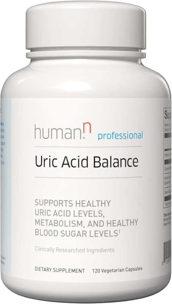HumanN Uric Acid Balance - 120 Vegetarian Capsules