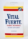 Vitamine und Mineralstoffe Nahrungsergänzung 100 Kapseln Antioxidans