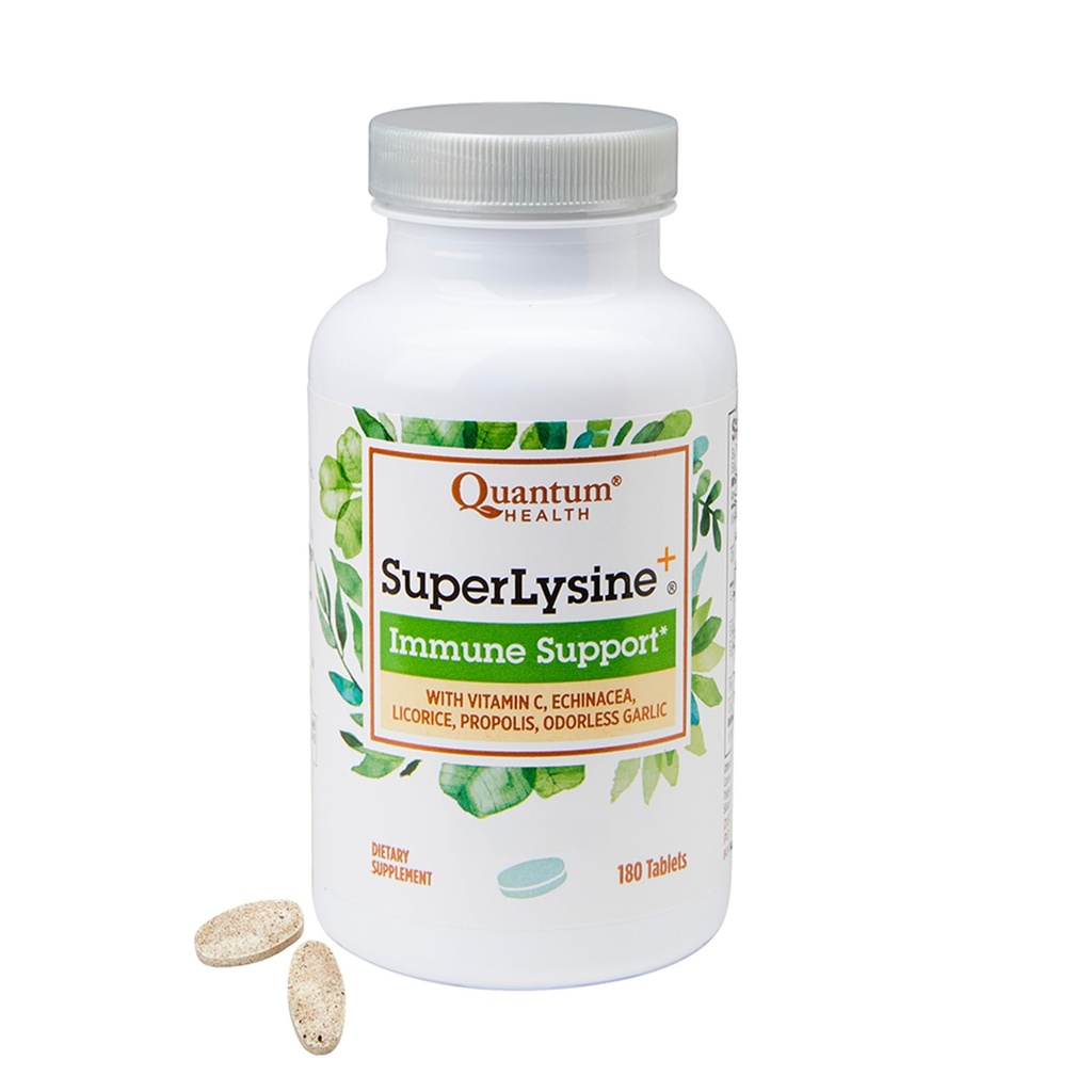 Quantum Aminoacido Super Lysine Plus Tablet - 180 compresse per confezione - 3 per caso.