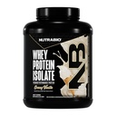 NutraBio 100% Whey Protein Isolate Protein Powder, 25g Protein con profilo completo dell'aminoacido, Non OGM, Soy & Gluten Free, Carbo basso, Polvere di proteine del siero di calorie bassa, Vaniglia alpina, 5 Lbs