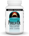 Source Naturelle Huile de Perilla Source d'acides gras oméga-3 d'origine végétale, 1000 mg - 60 Softgels
